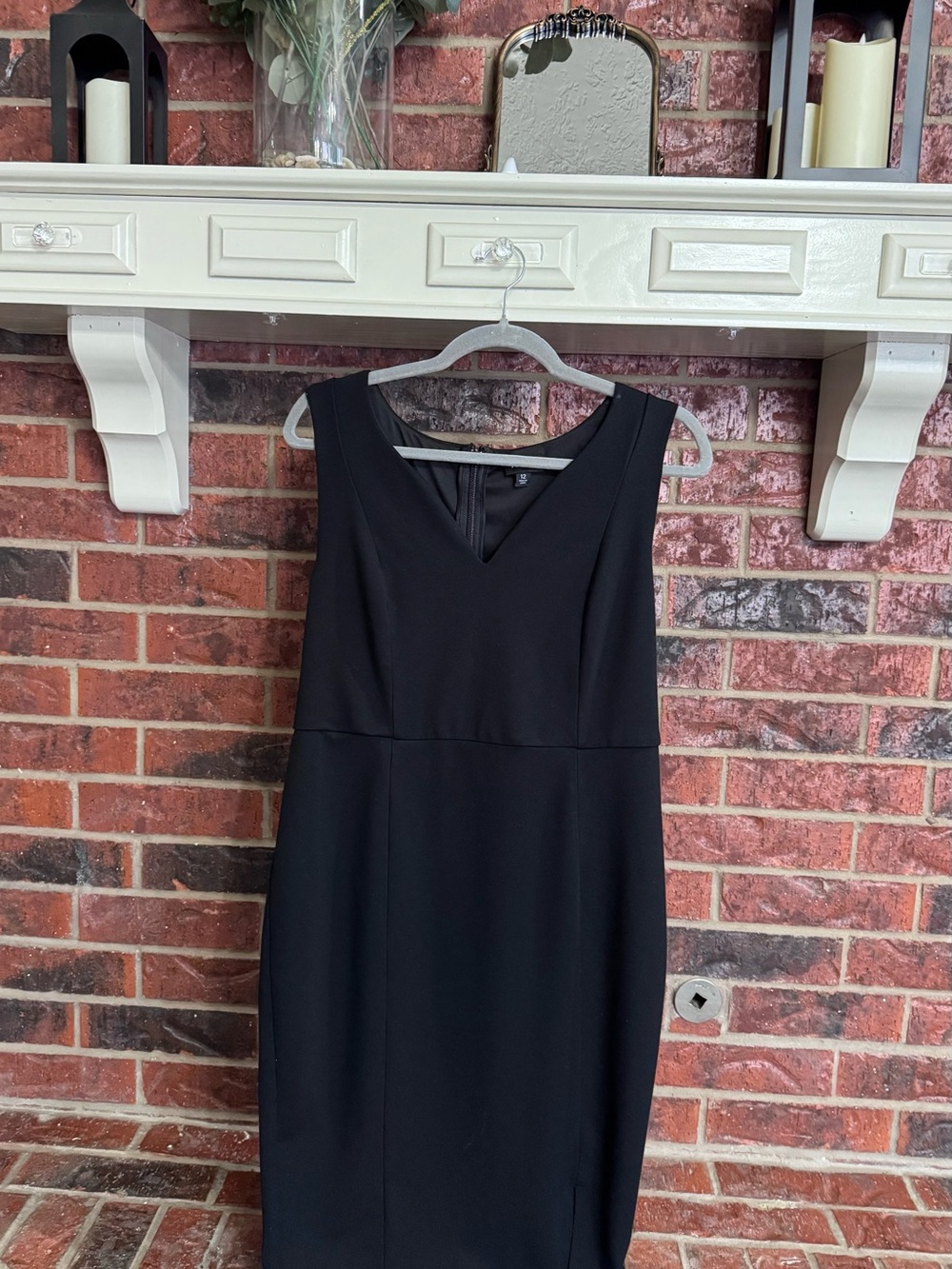 torrid Black V-Neck Sheath Dress